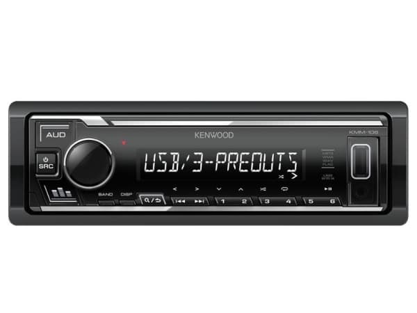 Kenwood bilradio Kenwood KMM-106 bilradio