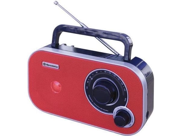Roadstar TRA-2235 - Yksityisradio - 0.8 Watt - rød
