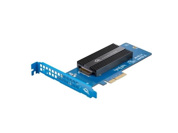 OWC Accelsior 1M2 - Diskkontroller - M.2 - 16 Kanal - M.2 NVMe Card - PCIe 4.0 x16 - for Apple Mac Pro (I midten av 2012, I slutten av 2019, Midten a