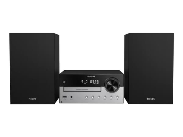 Philips TAM4205 Kodin mikroaudiojärjestelmä 60 W Musta, Hopea
