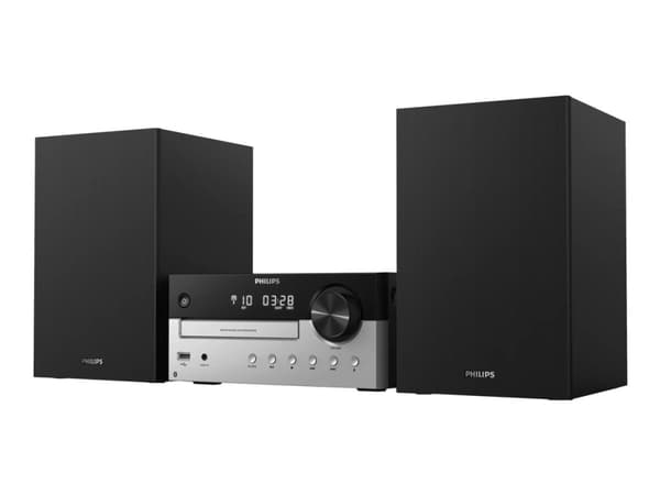 Philips TAM4205 Kodin mikroaudiojärjestelmä 60 W Musta, Hopea