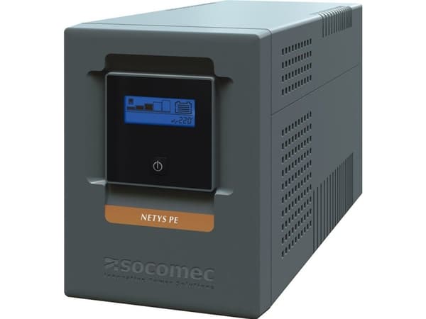 Socomec NETYS PE NPE-1500-LCD, Linjainteraktiivinen, 1,5 kVA, 900 W, Vaiheittainen, 170 V, 280 V