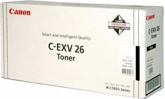 Canon C-EXV 26 - Svart - original - tonerkassett - för imageRUNNER C1021, C1021i, C1021iF, C1028i, C1028iF