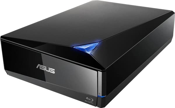 ASUS BW-16D1X-U - Platestasjon - BDXL - 16x2x12x - USB 3.2 Gen 1 - ekstern - svart