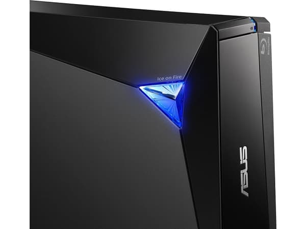 ASUS BW-16D1X-U - Platestasjon - BDXL - 16x2x12x - USB 3.2 Gen 1 - ekstern - svart