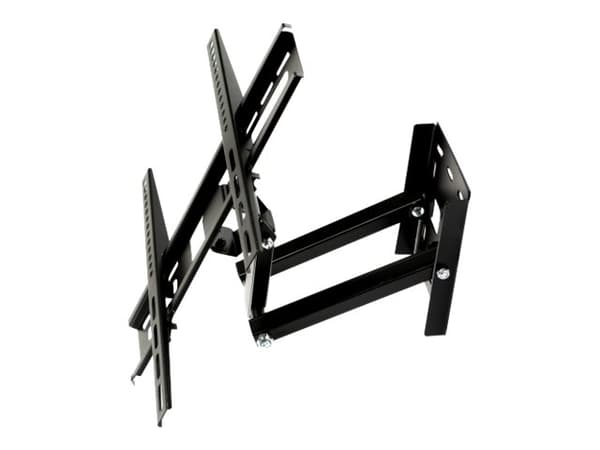 ART AR-53 - Konsol - för LCD-TV - metall - pulverlackerad svart - skärmstorlek: 22"-55" - väggmonterbar