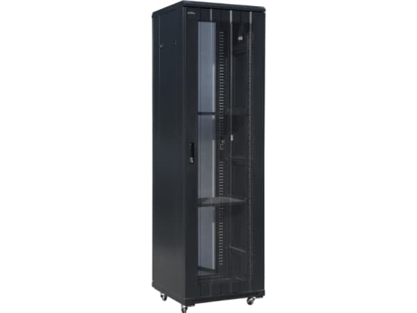 Alantec 5901738557208, Itseseisova teline, 42U, 300 kg, Musta