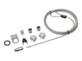 Miniatyrbilde 3 av 5: Kensington Locking Kit - Sikkerhetskabellås - sølv - 2.44 m - TAA-samsvar - for Apple Pro Display XDR