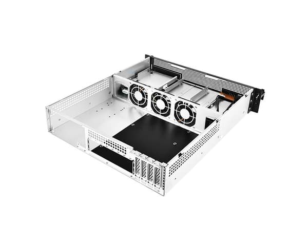 SilverStone RM21-304 - Rackmonterbar 2U - micro ATX - ingen strømforsyning (ATX / PS/2) - USB