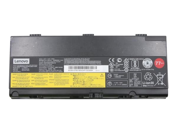 Simplo L17M6P51 - Batteri til bærbar PC - litiumion - 6-cellers - 8000 mAh - 90 Wh - FRU - for ThinkPad P52 20M9, 20MA