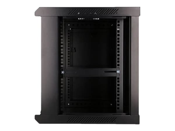 Extralink - Rack skap - veggmonterbar - svart - 9U - 19"
