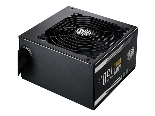 Cooler Master MWE Gold V2 750 - Strømforsyning (intern) - ATX12V 2.41/ EPS12V - 80 PLUS Gold - AC 90-264 V - 750 watt - aktiv PFC - Europa