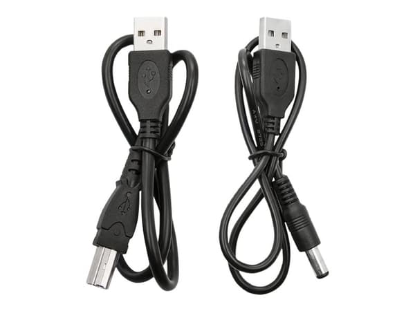 Qoltec - Platestasjon - DVD±RW (±R DL) - 8x - USB 2.0 - ekstern - svart