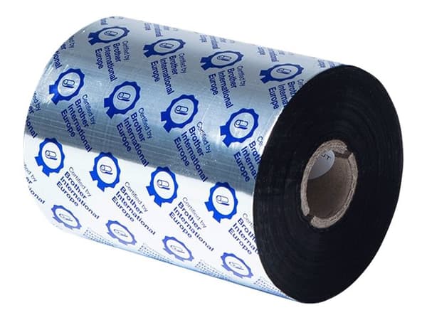 Brother Premium - Svart - 110 mm x 600 m - färgband (paket om 6) - för Brother TD-4420, TD-4520, TD-4650, TD-4750; Titan Industrial Printer TJ-4520,