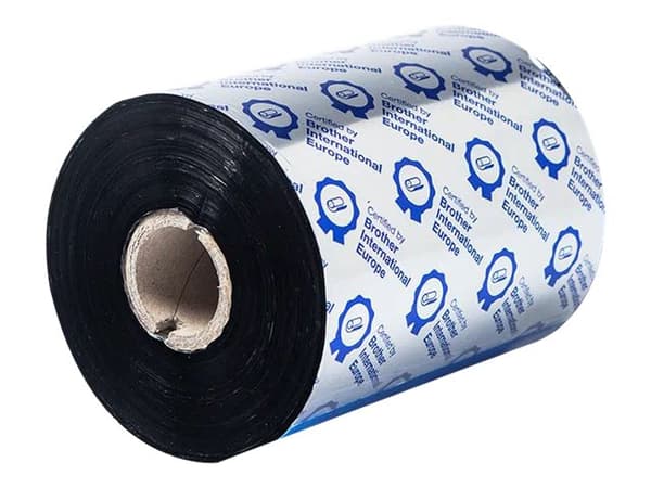 Brother Standard - Svart - 110 mm x 600 m - färgband - för Brother TD-4420, TD-4520, TD-4650, TD-4750; Titan Industrial Printer TJ-4520, TJ-4522