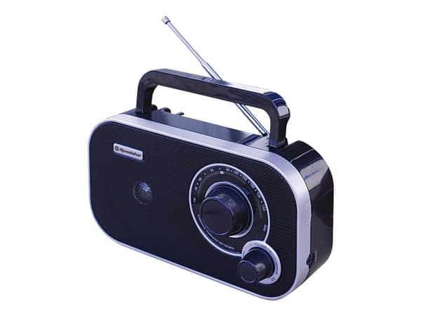 Roadstar TRA-2235, Kannettava, Analoginen, FM, 6,5 W, 3,5 mm, Musta
