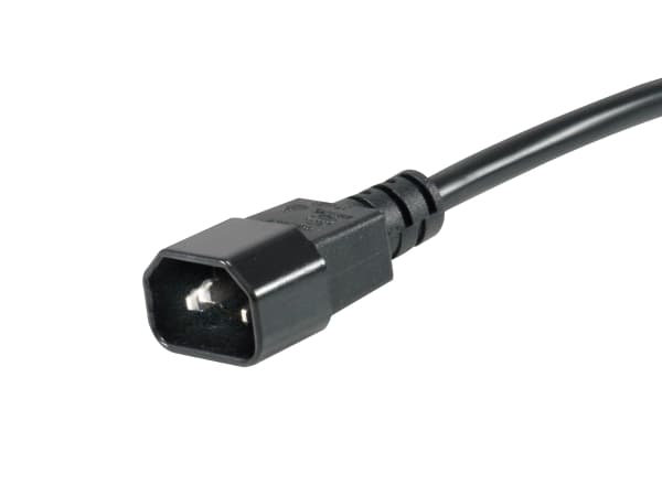 Equip 333286, 1U, horisontell, Plast, Svart, Svart, 8 AC-utgångar