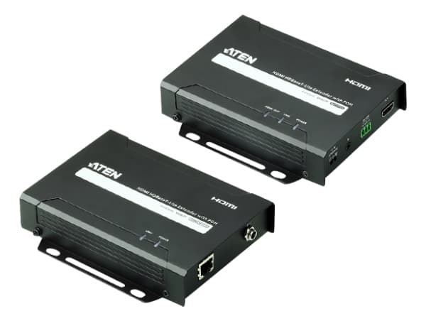 ATEN VE802 HDMI HDBaseT-Lite Extender, Transmitter and Receiver - Video/lyd/infrarød/seriell-utvider - HDMI, HDBaseT - opp til 70 m