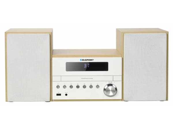 Blaupunkt MS45BT, Kodin mikroaudiojärjestelmä, Beige, 1 levyt, Kelkka, 50 W, Langaton