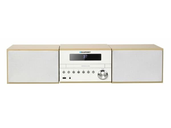 Blaupunkt MS45BT, Kodin mikroaudiojärjestelmä, Beige, 1 levyt, Kelkka, 50 W, Langaton