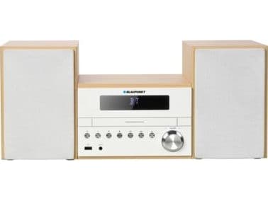 Blaupunkt MS45BT, Kodin mikroaudiojärjestelmä, Beige, 1 levyt, Kelkka, 50 W, Langaton