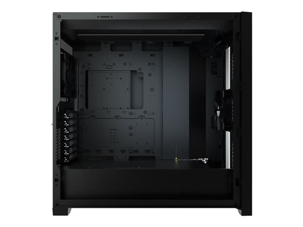 CORSAIR 5000D AIRFLOW - Miditower - ATX - ingen strømforsyning (ATX) - Sort - USB/lyd