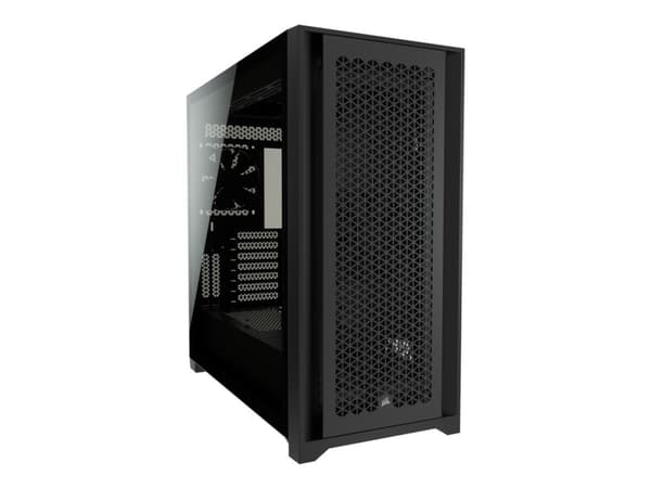 CORSAIR 5000D AIRFLOW - Miditower - ATX - ingen strømforsyning (ATX) - Sort - USB/lyd Svart