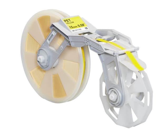 Brother - Palst - lim - 60 mikrometer - gul - Rulle (1,5 cm x 310 m) 1 rulle (rullar) film - för Tape Creator Pro TP-M5000N