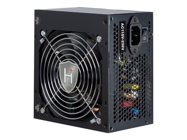 HiPower SP-650 - Virtalähde (sisäinen) - ATX12V 2.4 - AC 100/240 V - 650 Watt - aktiivinen PFC musta