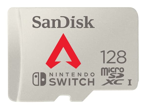 SanDisk - Flashminnekort - 128 GB - microSDXC UHS-I - for Nintendo Switch, Nintendo Switch Lite