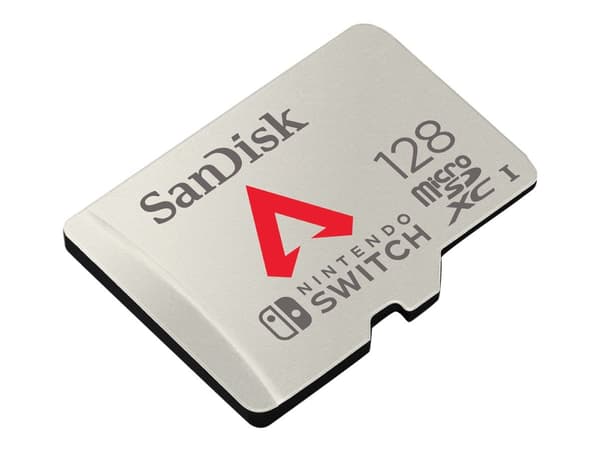 SanDisk - Flashminnekort - 128 GB - microSDXC UHS-I - for Nintendo Switch, Nintendo Switch Lite