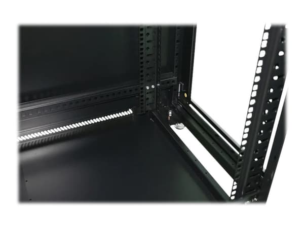 Extralink - Rack skap - står på gulv - svart - 37U - 19"