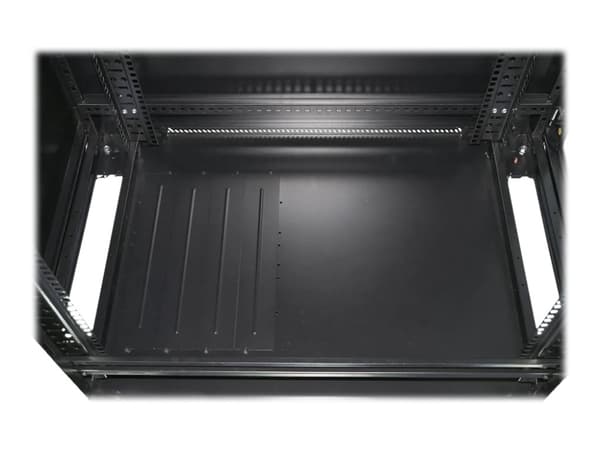 Extralink - Rack skap - står på gulv - svart - 37U - 19"