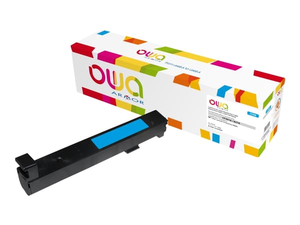 OWA Toner yhteensopiva HP CF301A (32000 p.) syaanin kanssa