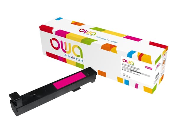 OWA - Magenta - yhteensopiva - Genproduceret - tonerpatron (vaihtoehtoinen tuote: HP CF303A) - HP Color LaserJet Managed Flow MFP M880; LaserJet Ente