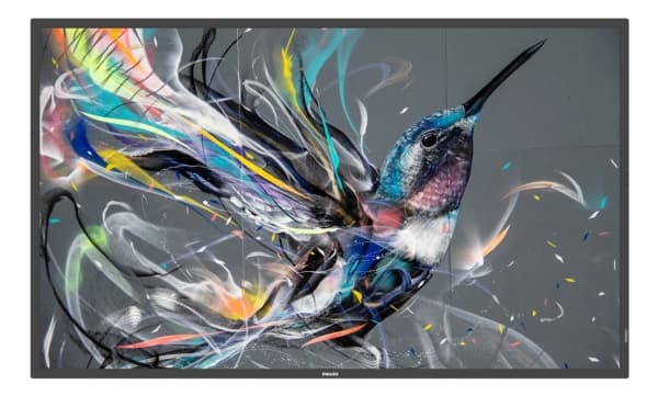 Philips 43BDL3550Q - 43" Diagonalklasse (42.5" synlig) - Q-Line LED-bakgrunnsbelyst LCD-skjerm - intelligent skilting - Android - 4K UHD (2160p) 3840