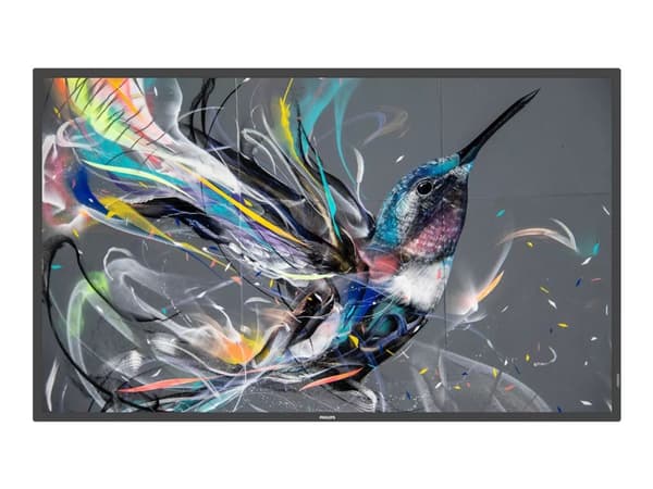 Philips 43BDL3550Q - 43" Diagonalklasse (42.5" synlig) - Q-Line LED-bakgrunnsbelyst LCD-skjerm - intelligent skilting - Android - 4K UHD (2160p) 3840