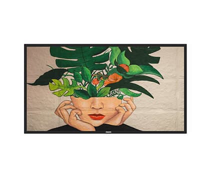 Philips 86BDL4550D - 86" Diagonalklasse (85.6" synlig) - D-Line LED-bakgrunnsbelyst LCD-skjerm - intelligent skilting - 4K UHD (2160p) 3840 x 2160
