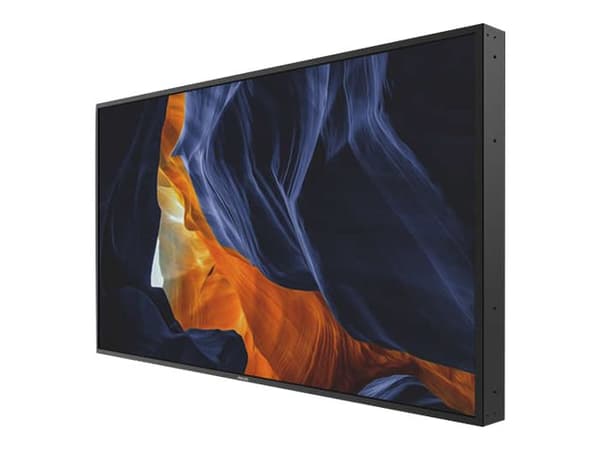 Philips 55BDL6002H - 55" diagonaaliluokka (54.6" katselukulma) - H-Line LED-taustavalaistu LCD-paneelinäyttö - digitaalinen opaste - 1080p 1920 x 108 musta
