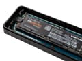 Miniatyrbild 3 av 5: Kolink KO-M2UC31, SSD-inkapsling, M.2, M.2, 10 Gbit/s, USB-anslutning, Svart