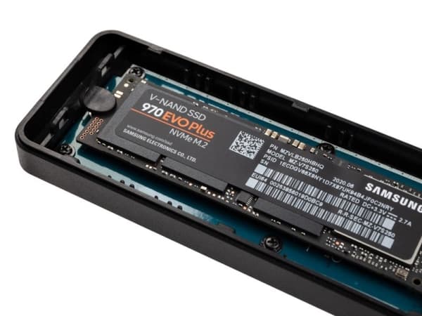 Kolink KO-M2UC31, SSD-inkapsling, M.2, M.2, 10 Gbit/s, USB-anslutning, Svart