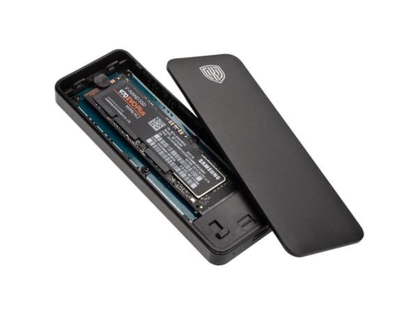 Kolink KO-M2UC31, SSD-inkapsling, M.2, M.2, 10 Gbit/s, USB-anslutning, Svart
