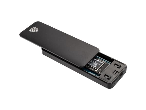 Kolink KO-M2UC31, SSD-kabinett, M.2, M.2, 10 Gbit/s, USB-tilkobling, Sort Sort