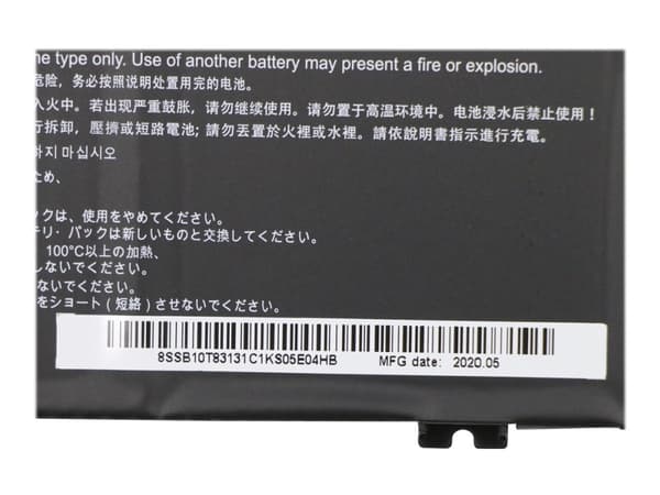 Celxpert - Batteri för bärbar dator - litiumjon - 3-cells - 4120 mAh - 45 Wh - FRU - för E41-55; ThinkPad E14; E15; E480; E490; E495; E590; E595