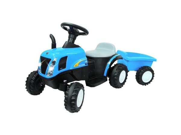 Jamara New Holland, 2 år, 4 hjul, Sort, Blå, Batterier kreves