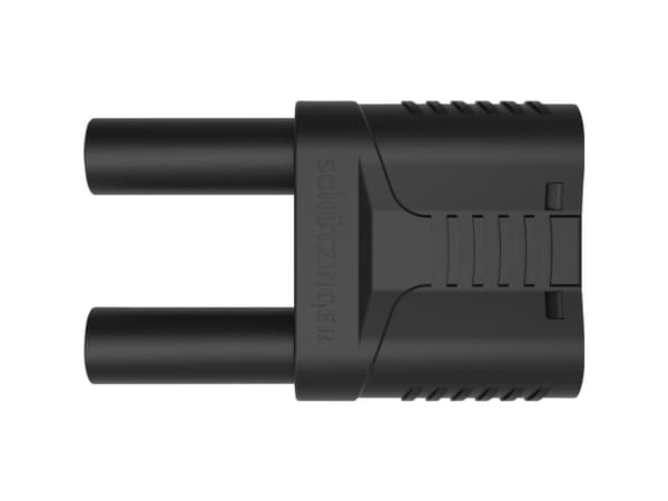 Schützinger SKURZ 6100 / 19-4 IG 2MB Ni / SW Säkerhetskontakt svart 1 st