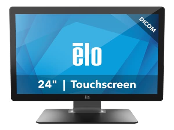 Elo 2403LM - Medical Grade - LCD-skärm - 24" (23.8" visbar) - pekskärm - 1920 x 1080 Full HD (1080p) @ 60 Hz - 250 cd/m² - 1000:1 - 15 ms - HDMI, VGA