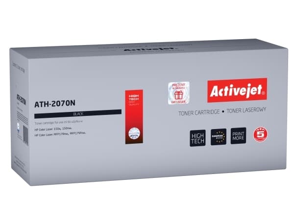 Activejet ATH-2070N, 1000 sidor, Svart, 1 styck