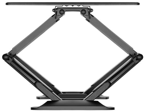Goobay 49956, 100 x 100 mm, 400 x 200 mm, -8 - 5°, -60 - 60°, Stål, Sort