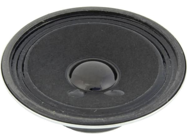 Visaton K 70, 2 W, Rund, 3 W, 8 O, 170 - 20000 Hz, Sort